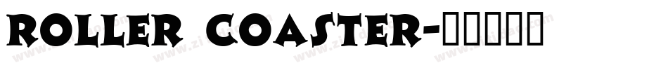 Roller Coaster字体转换